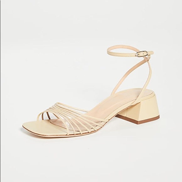 BY FAR Anna Sandals Sand sz39/9 New in Box - Picture 2 of 6